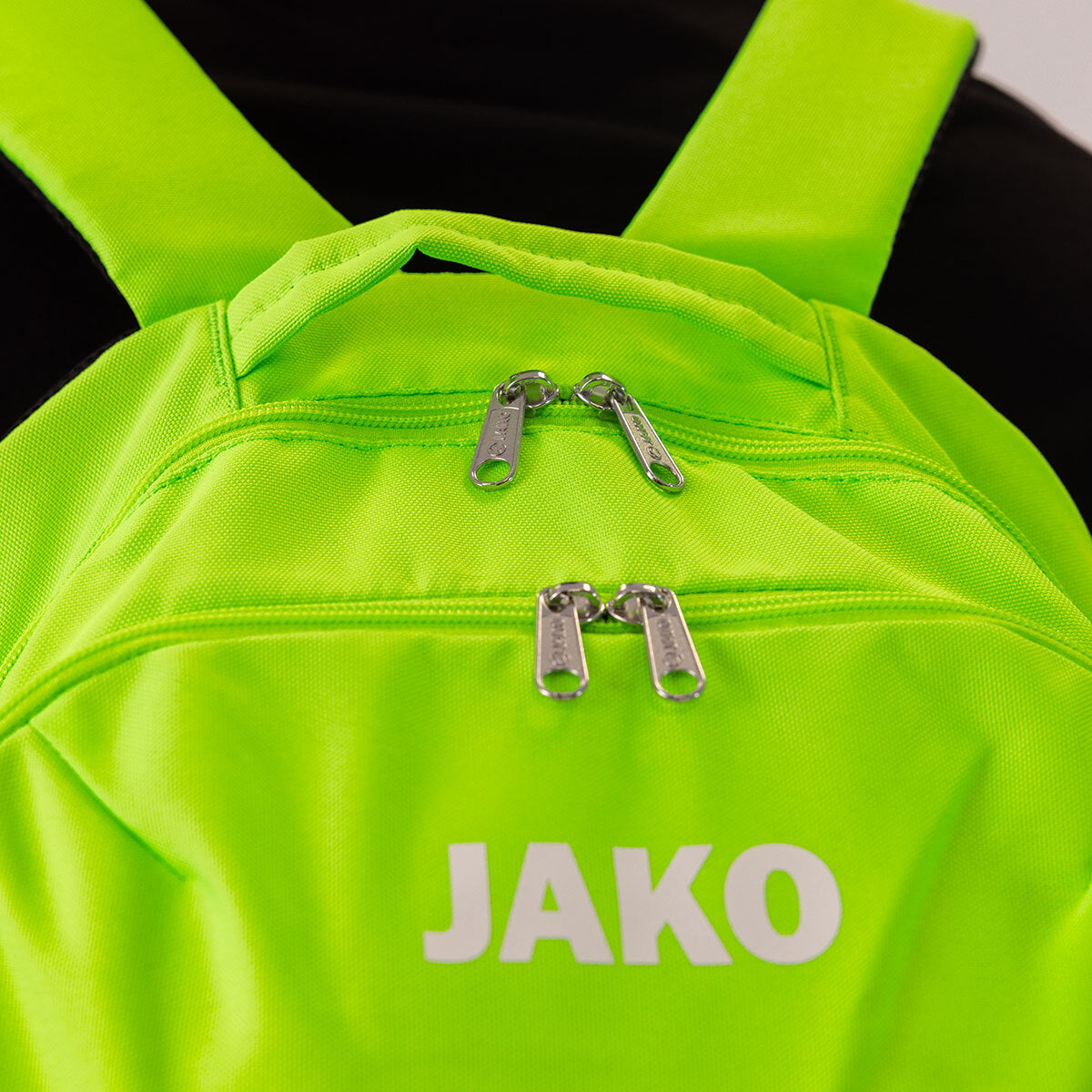 JAKO Rucksack Iconic neongrün/schwarz