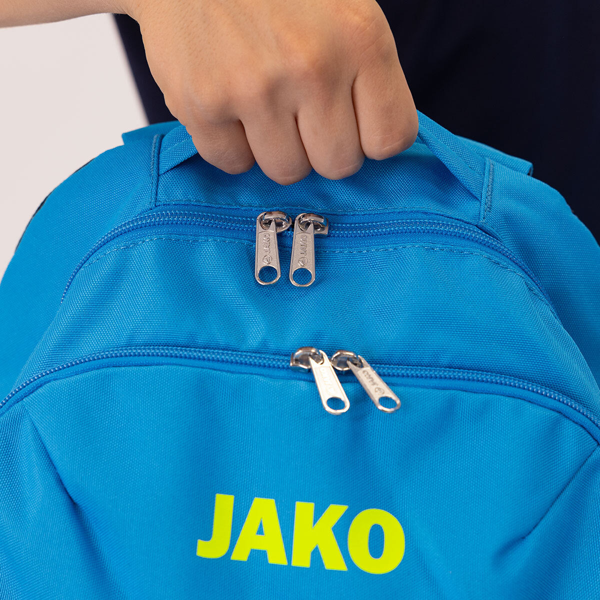 JAKO Rucksack Iconic JAKO blau/marine/neongelb