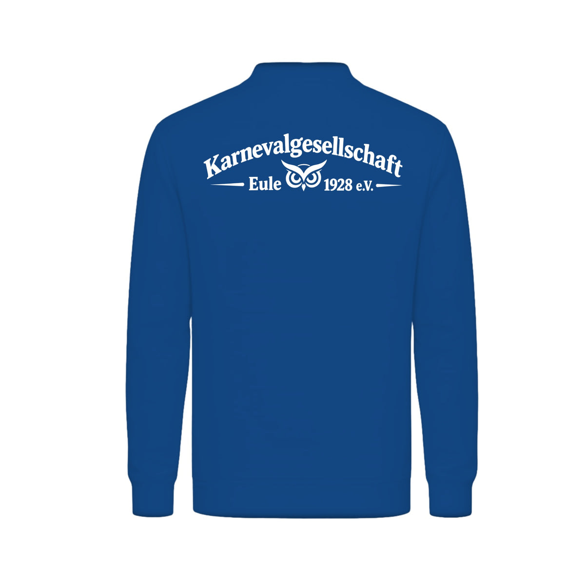 KG Eule Basic Sweat B&C Crew – Royal Blue – Rückseite