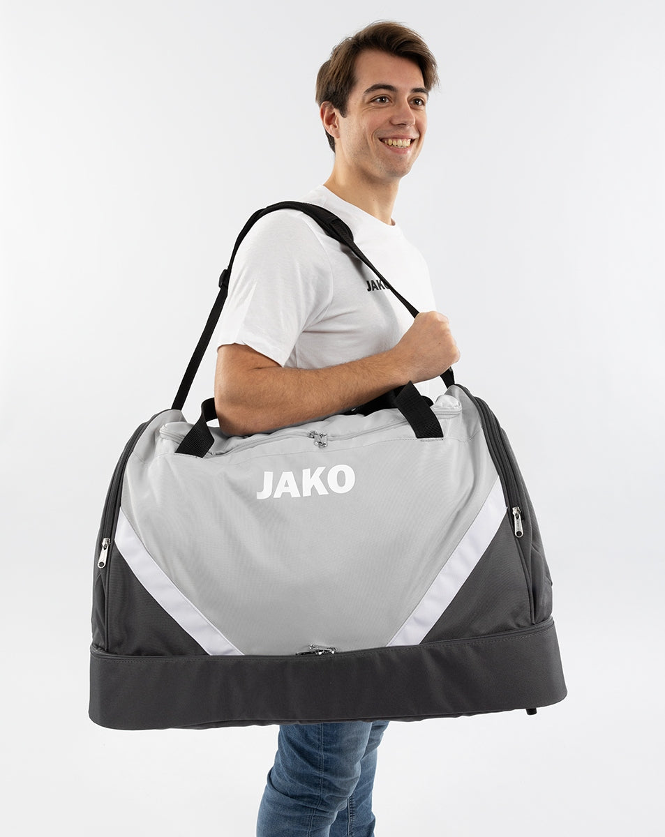 JAKO Sporttasche Iconic soft grey/anthra light