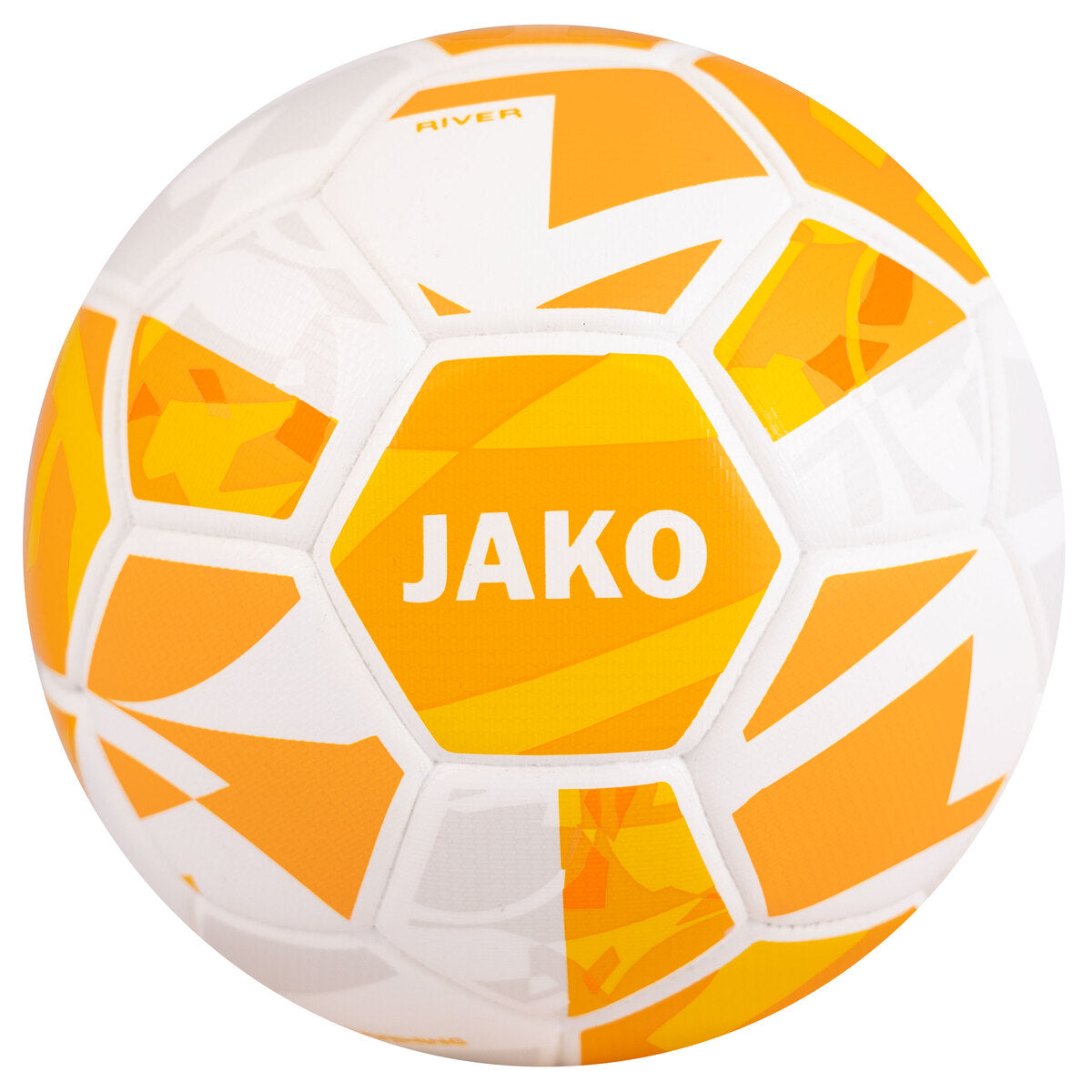 JAKO Trainingsball River weiß/gelb