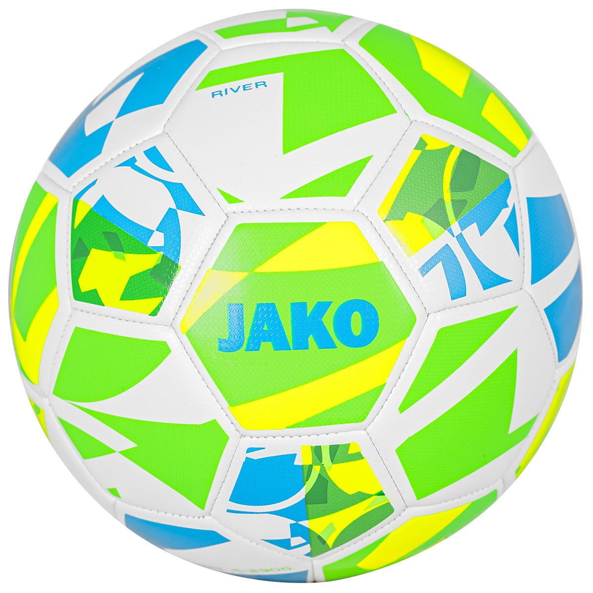 JAKO Lightball River weiß/neongrün/neongelb, 290g