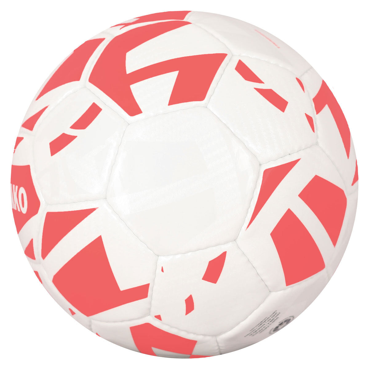 JAKO Trainingsball Contrast weiß/coral