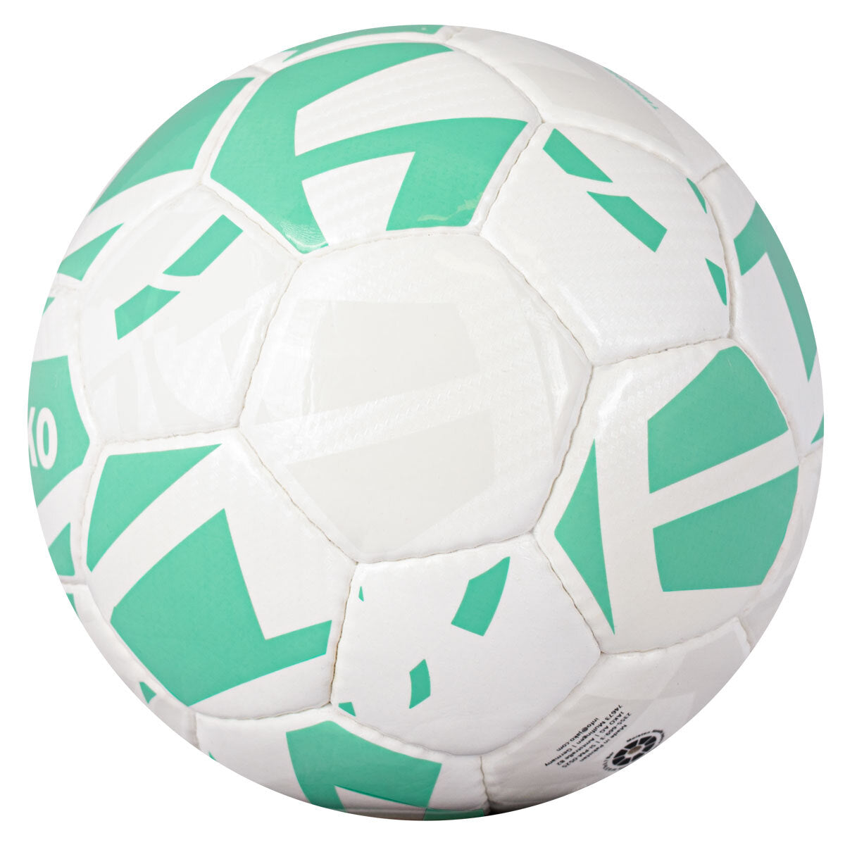 JAKO Trainingsball Contrast weiß/mint