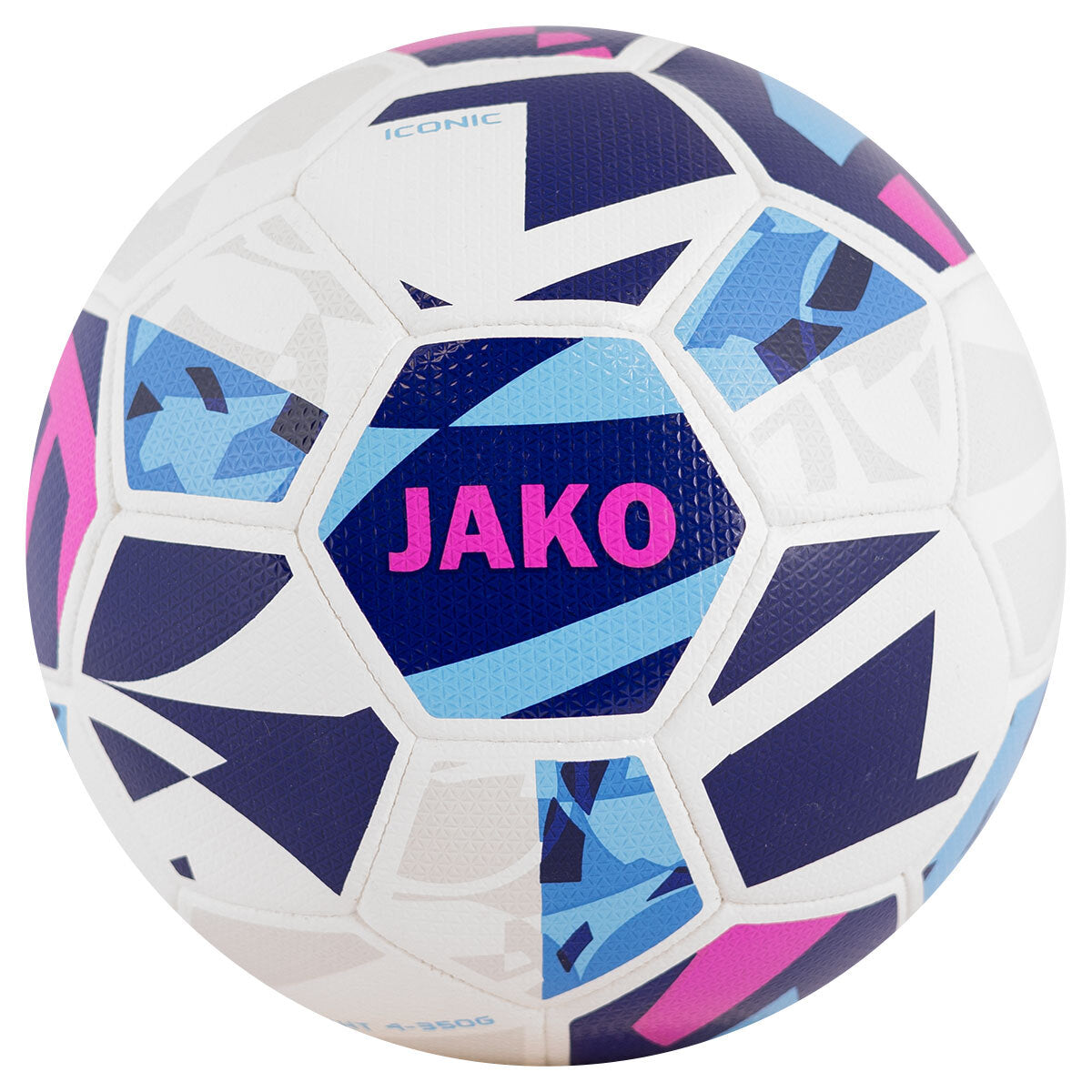 JAKO Lightball Iconic weiß/navy/pink, 350g