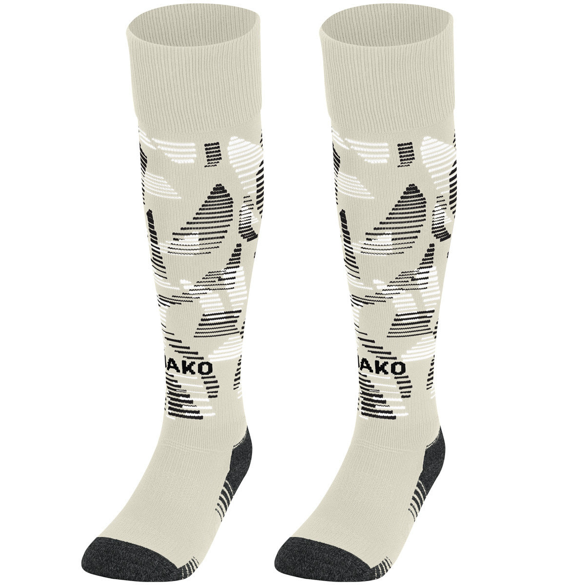 JAKO Stutzenstrumpf Sonic off white/schwarz/weiß