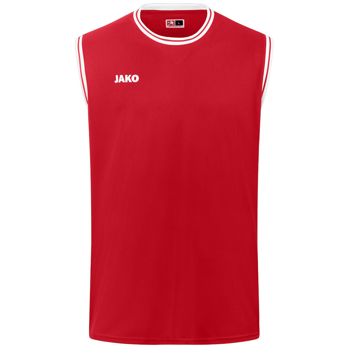 JAKO Trikot Center 2.0 sportrot/weiß