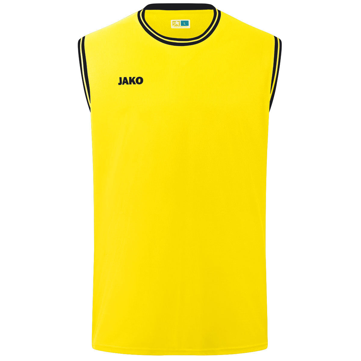 JAKO Trikot Center 2.0 citro/schwarz