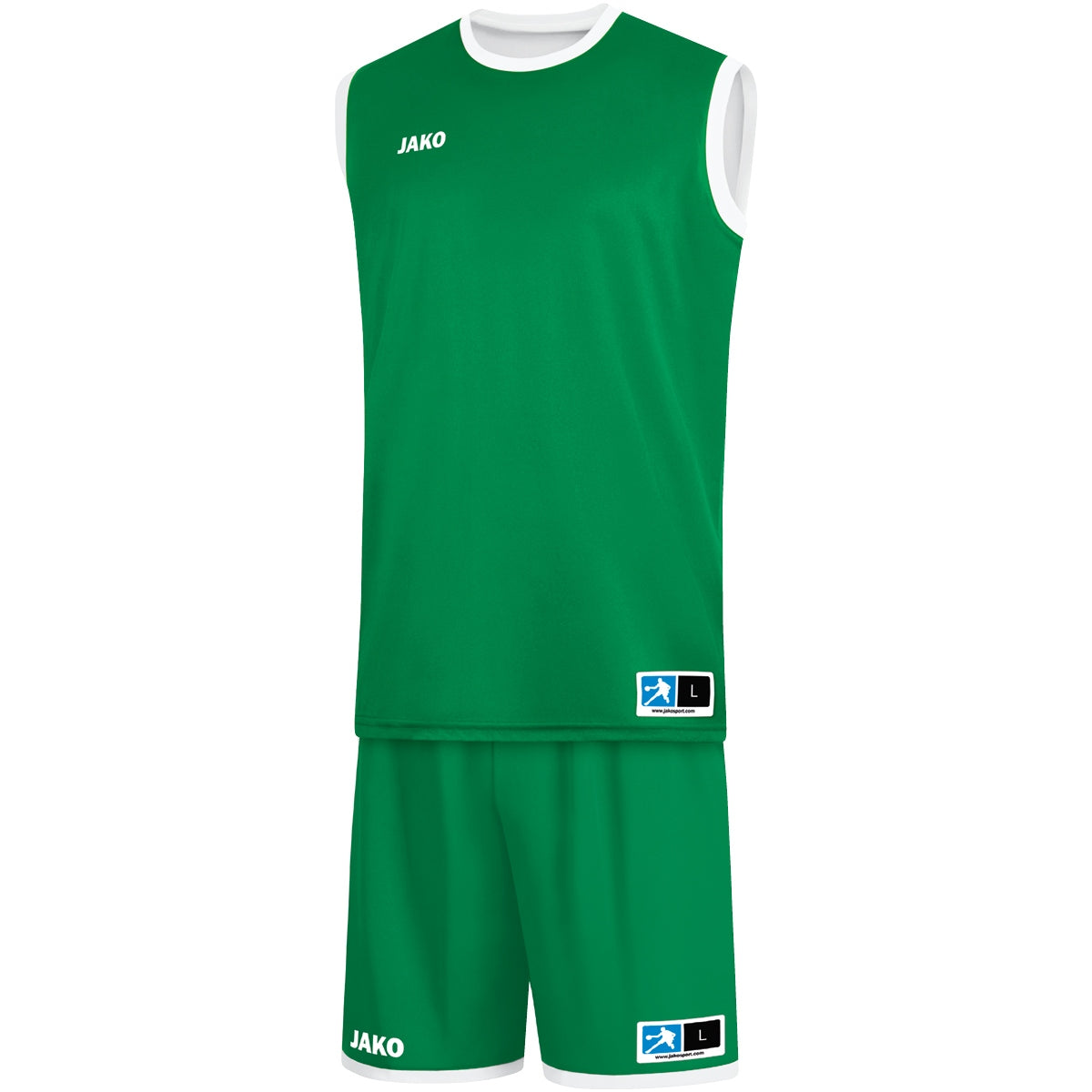 JAKO Wendetrikot Change 2.0 sportgrün/weiß
