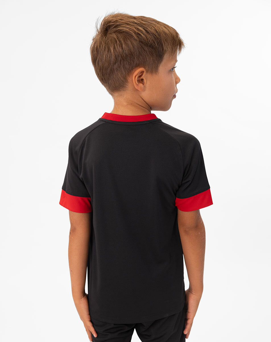 JAKO Trikot Celtic Melange KA schwarz/sportrot