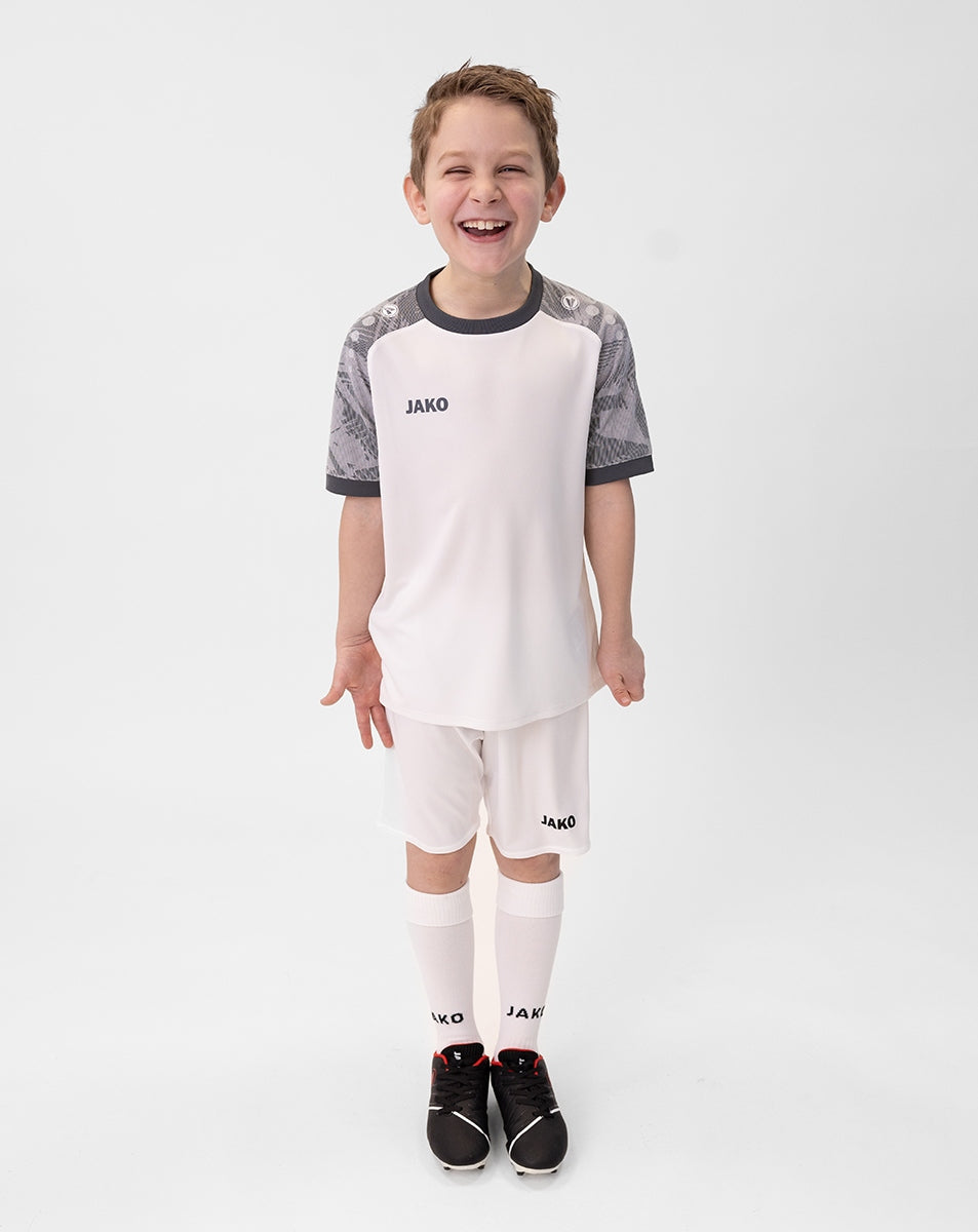 JAKO Trikot Iconic KA weiß/soft grey/anthra light