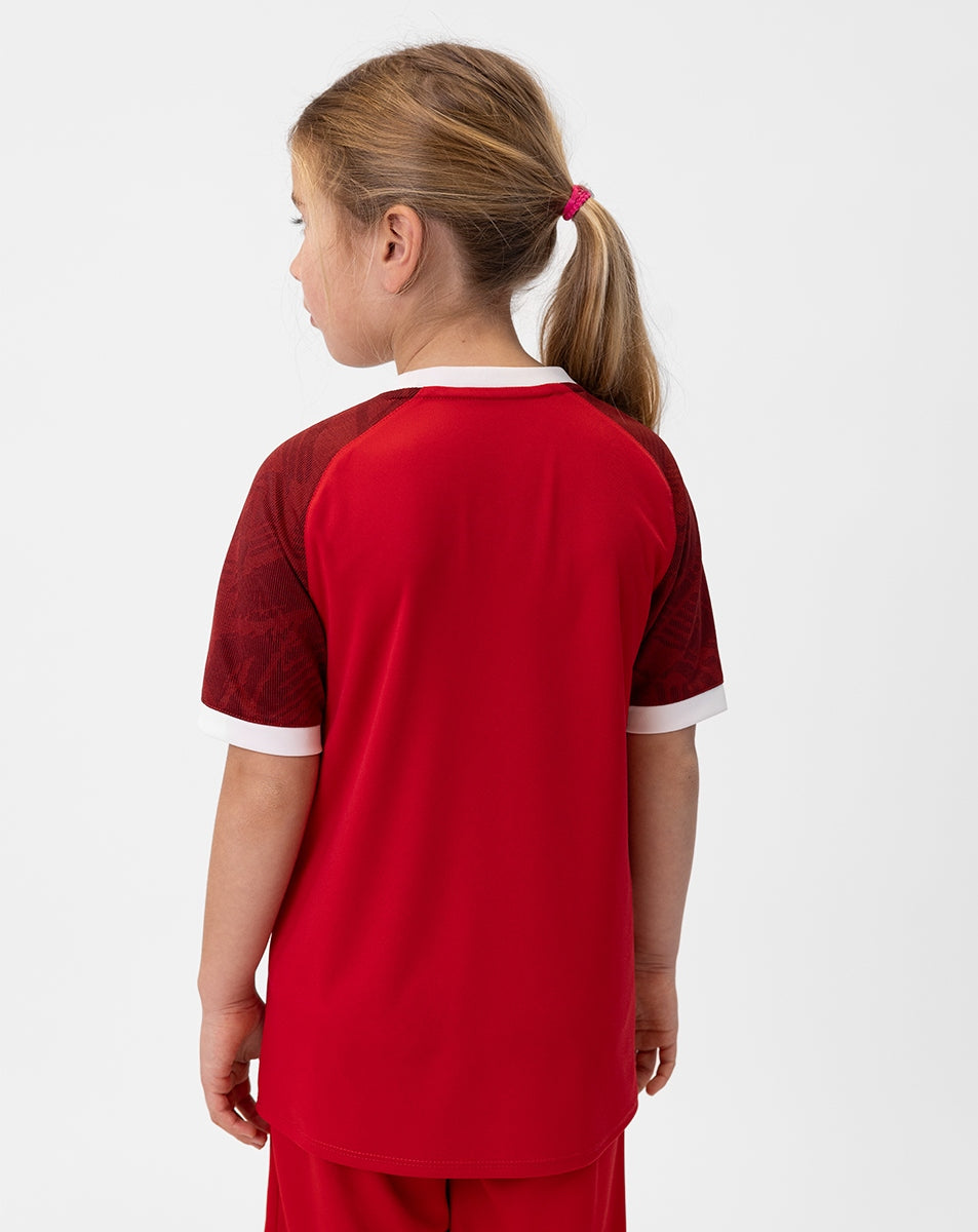 JAKO Trikot Iconic KA sportrot/weinrot
