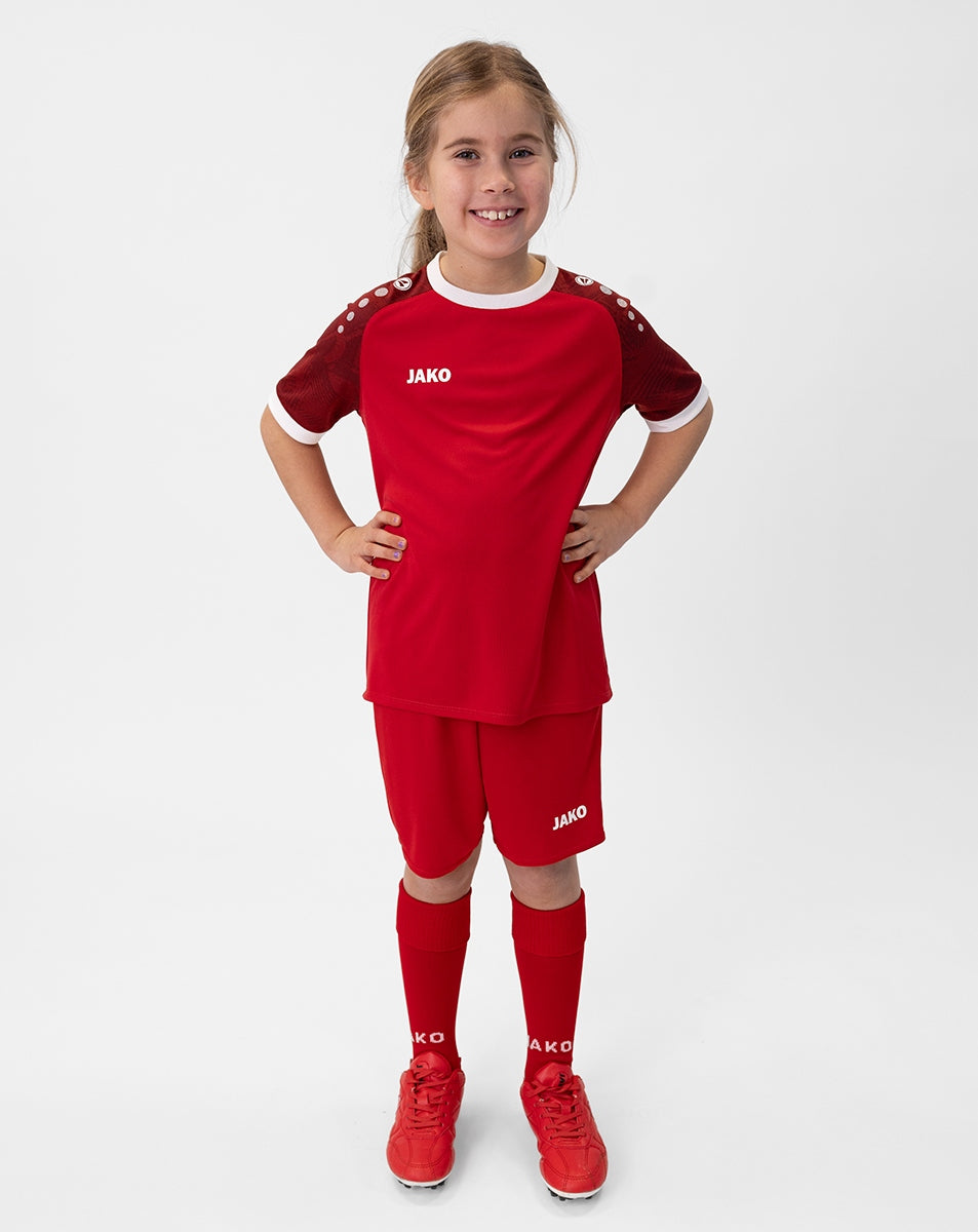 JAKO Trikot Iconic KA sportrot/weinrot