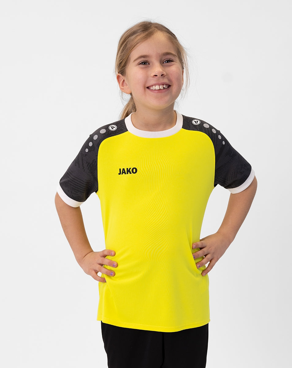 JAKO Trikot Iconic KA soft yellow/schwarz