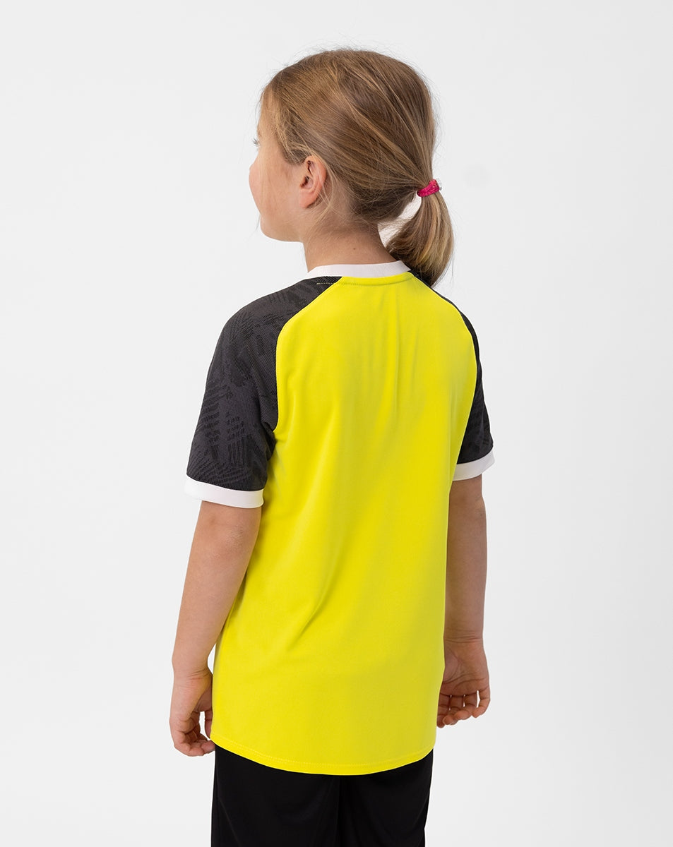 JAKO Trikot Iconic KA soft yellow/schwarz