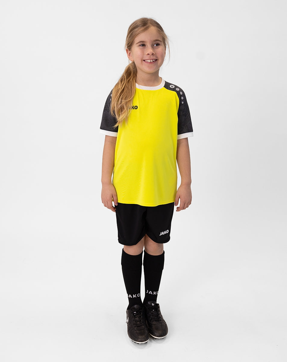 JAKO Trikot Iconic KA soft yellow/schwarz
