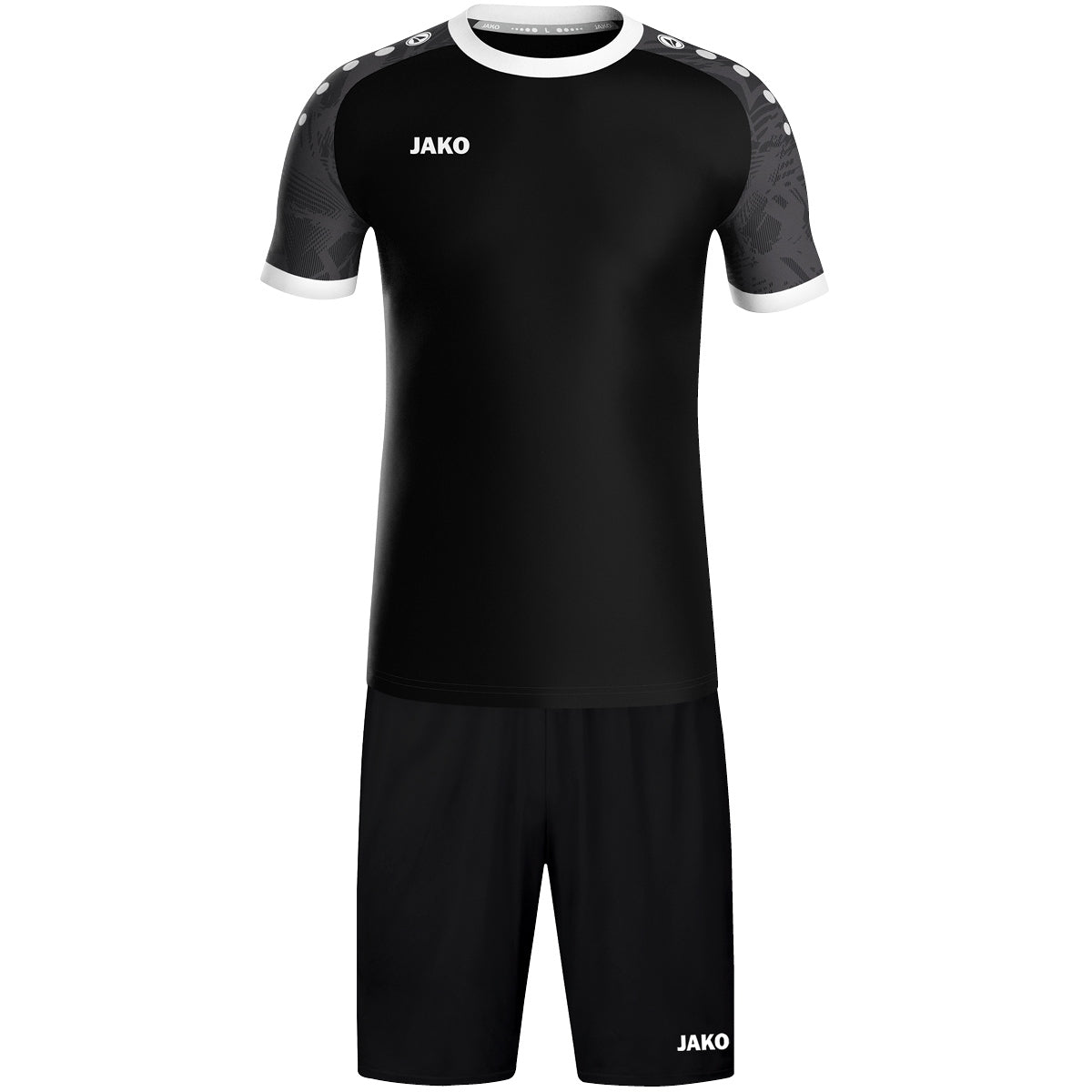 JAKO Trikot Iconic KA schwarz/anthrazit