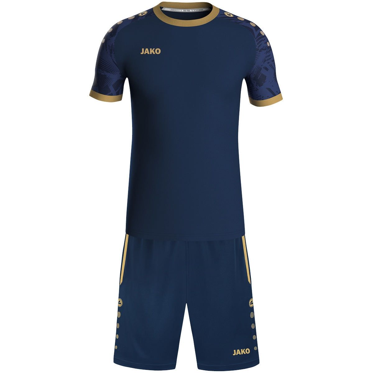 JAKO Trikot Iconic KA navy/marine/gold