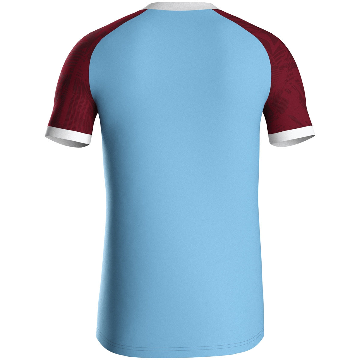 JAKO Trikot Iconic KA lightblue/weinrot
