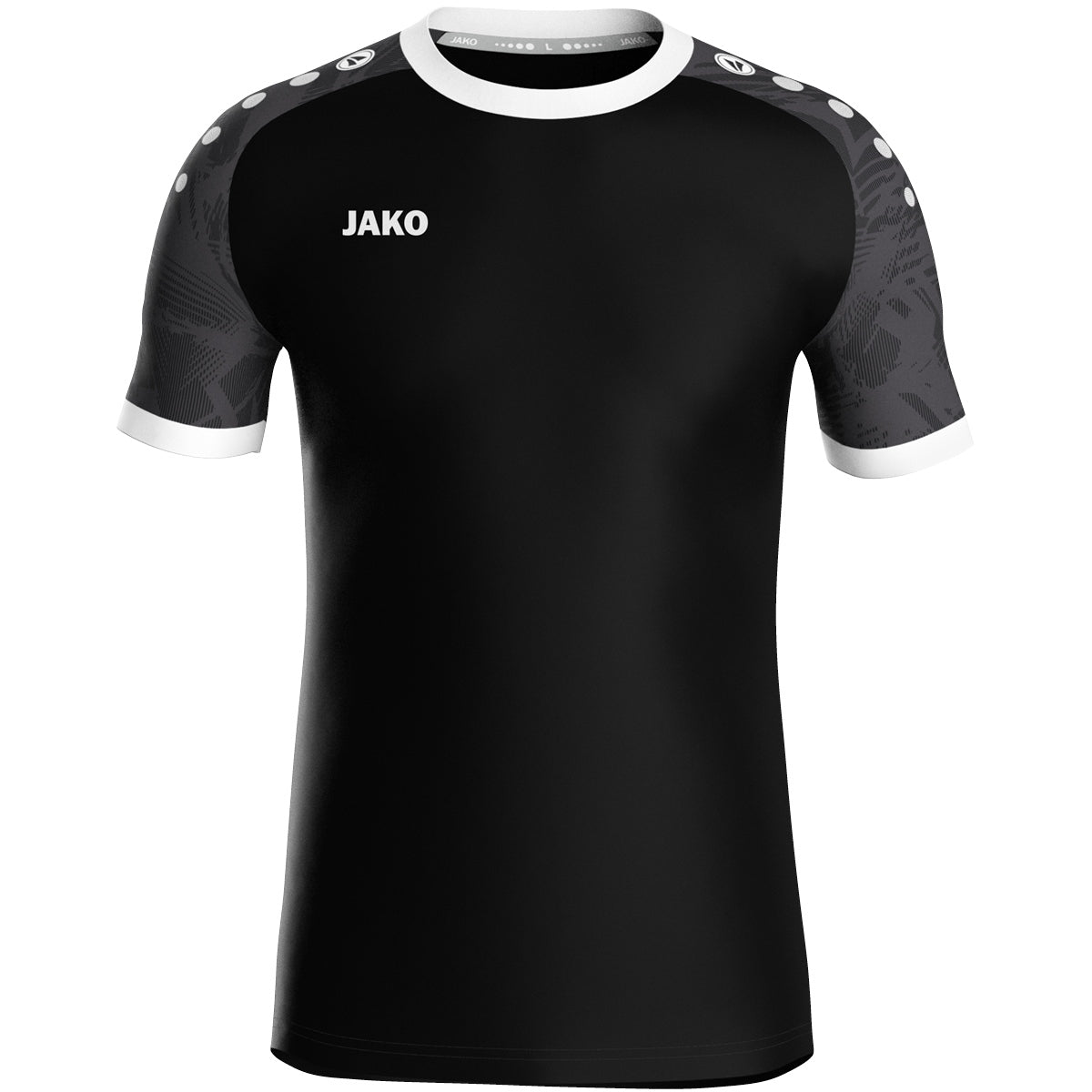 JAKO Trikot Iconic KA schwarz/anthrazit