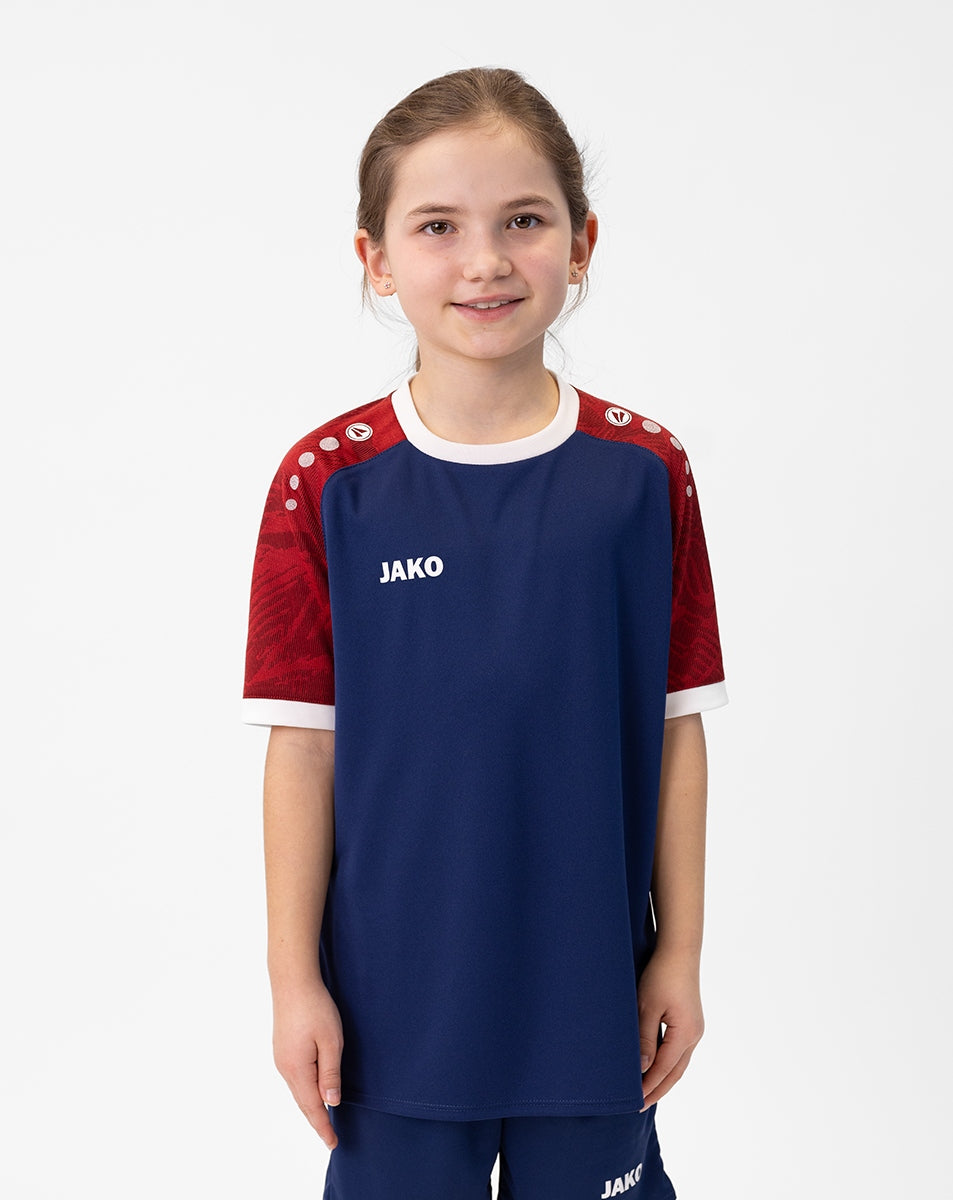 JAKO Trikot Iconic KA navy/chili rot