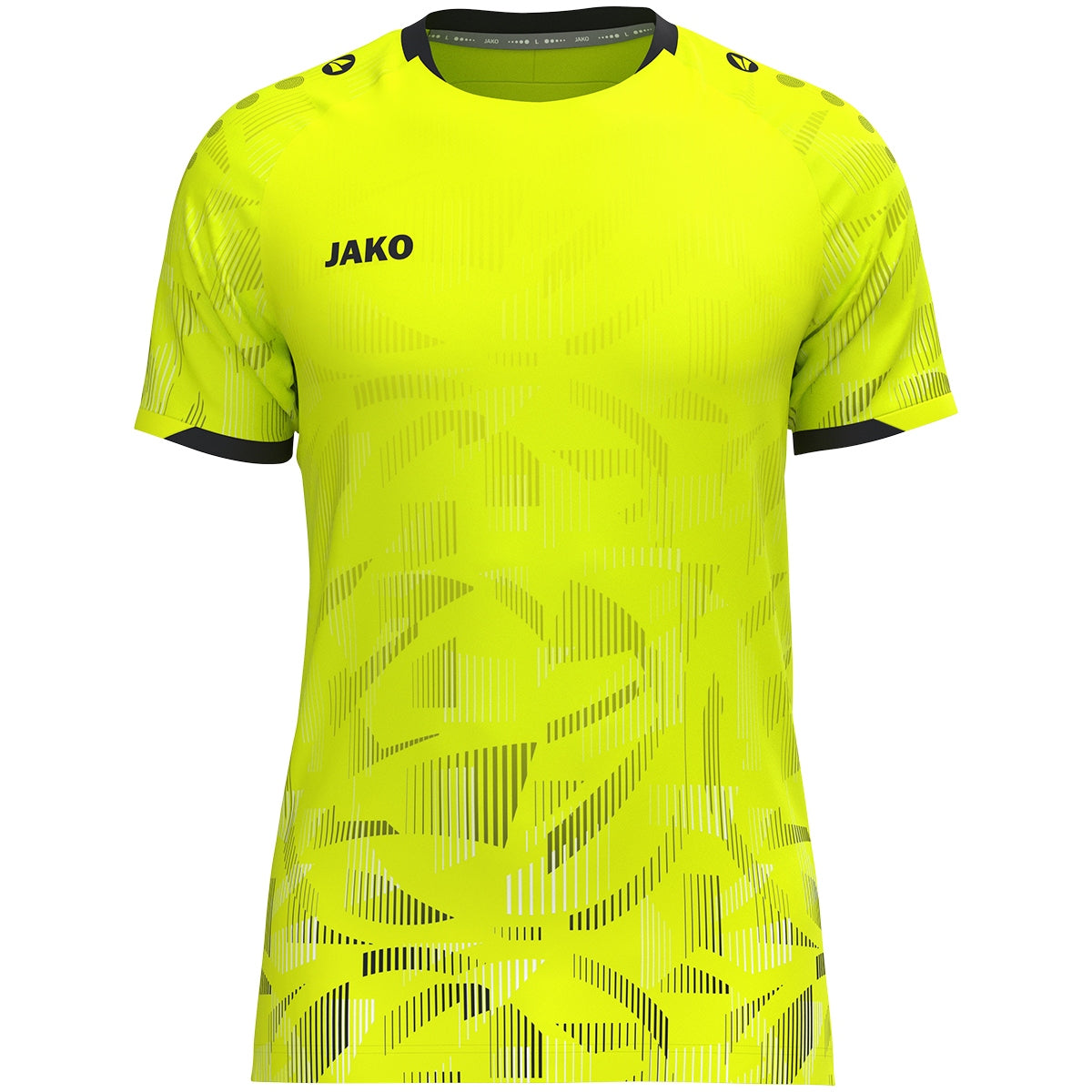 JAKO Trikot Sonic KA neongelb/schwarz/weiß