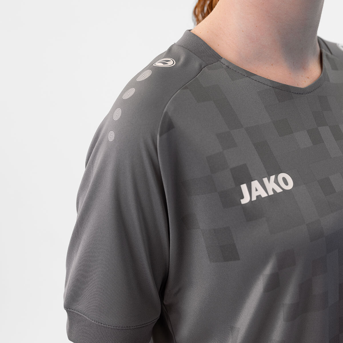 JAKO Trikot Pixel KA steingrau