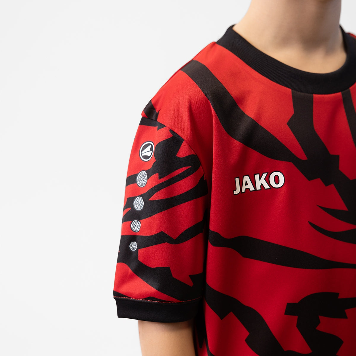 JAKO Trikot Animal KA sportrot/schwarz