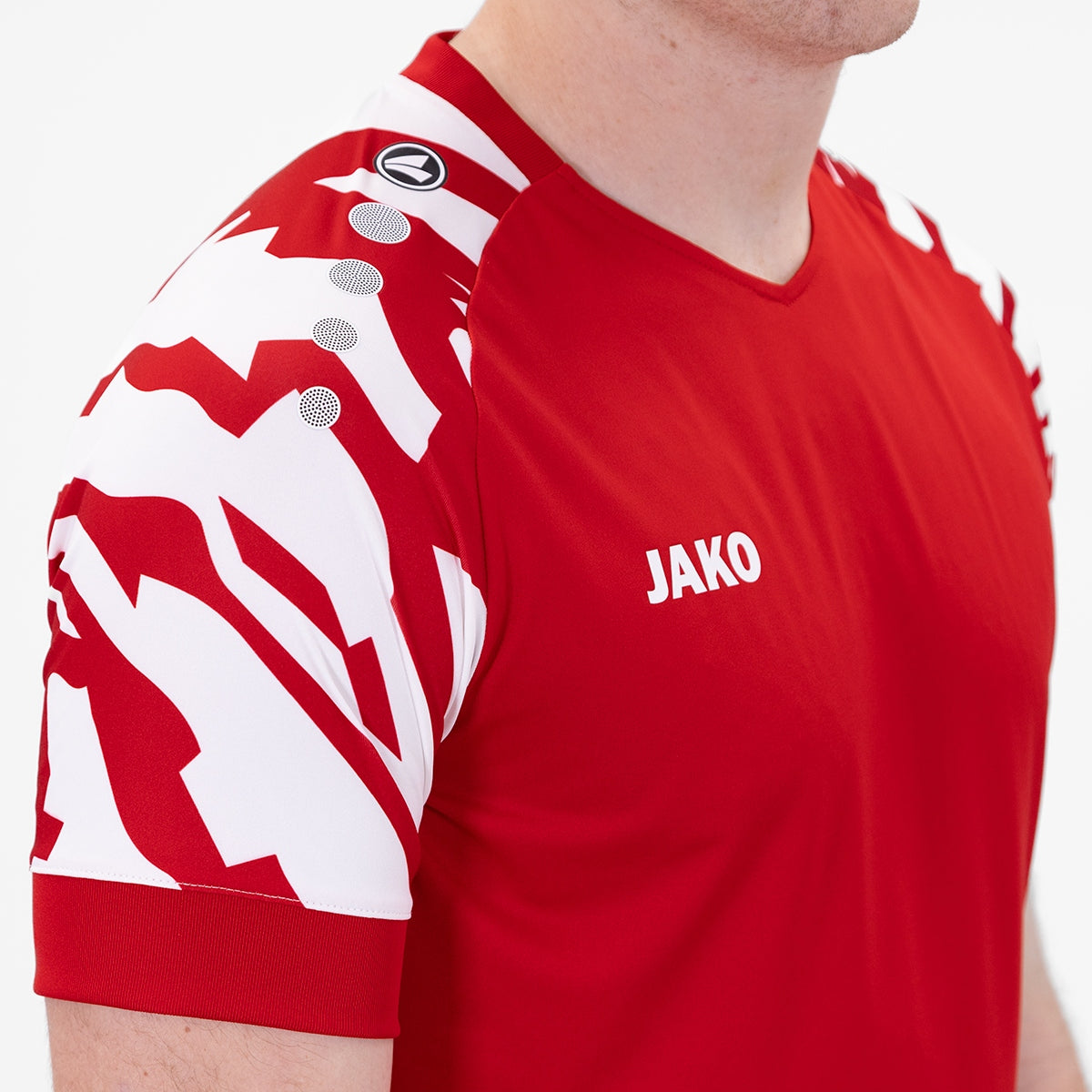 JAKO Trikot Wild KA sportrot/weiß