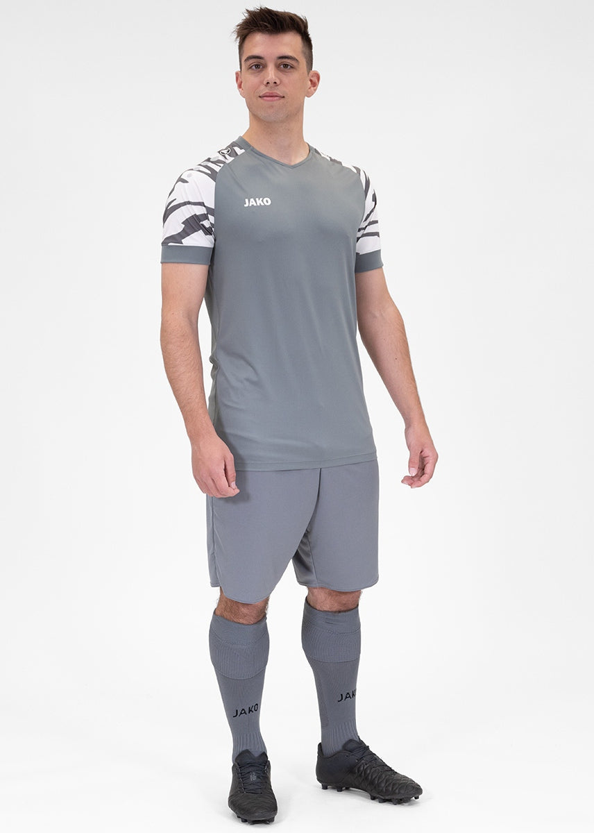 JAKO Trikot Wild KA steingrau/weiß