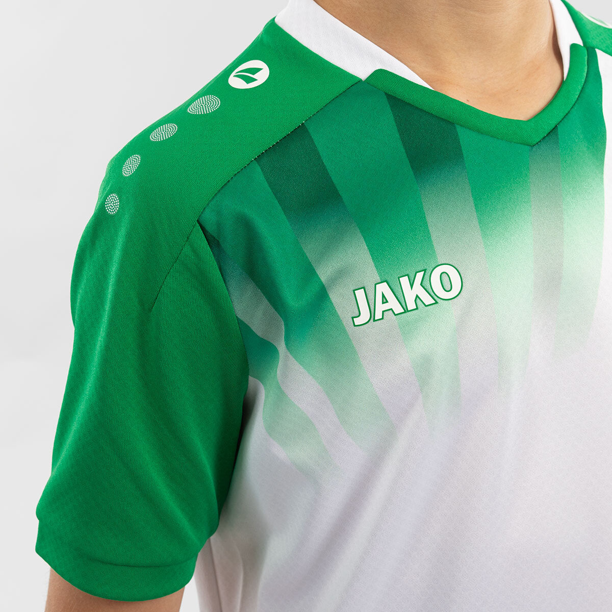 JAKO Trikot Vintage KA weiß/grün