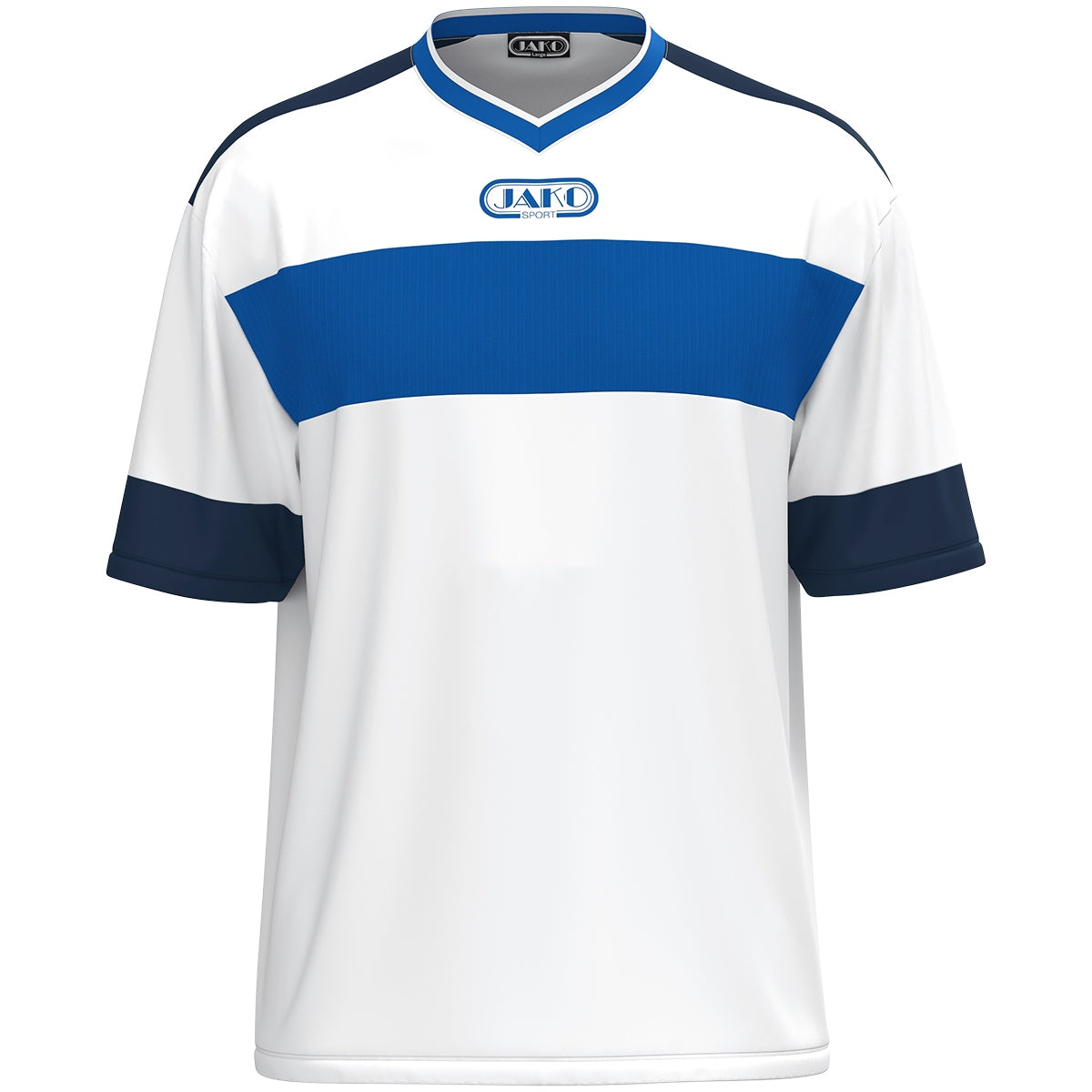 JAKO Trikot Club 92 KA weiß/royal/marine