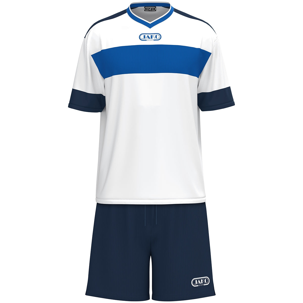 JAKO Trikot Club 92 KA weiß/royal/marine
