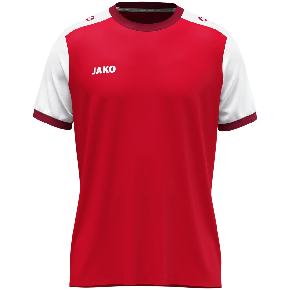 JAKO Trikot Dynamic KA rot/weiß/dunkelrot
