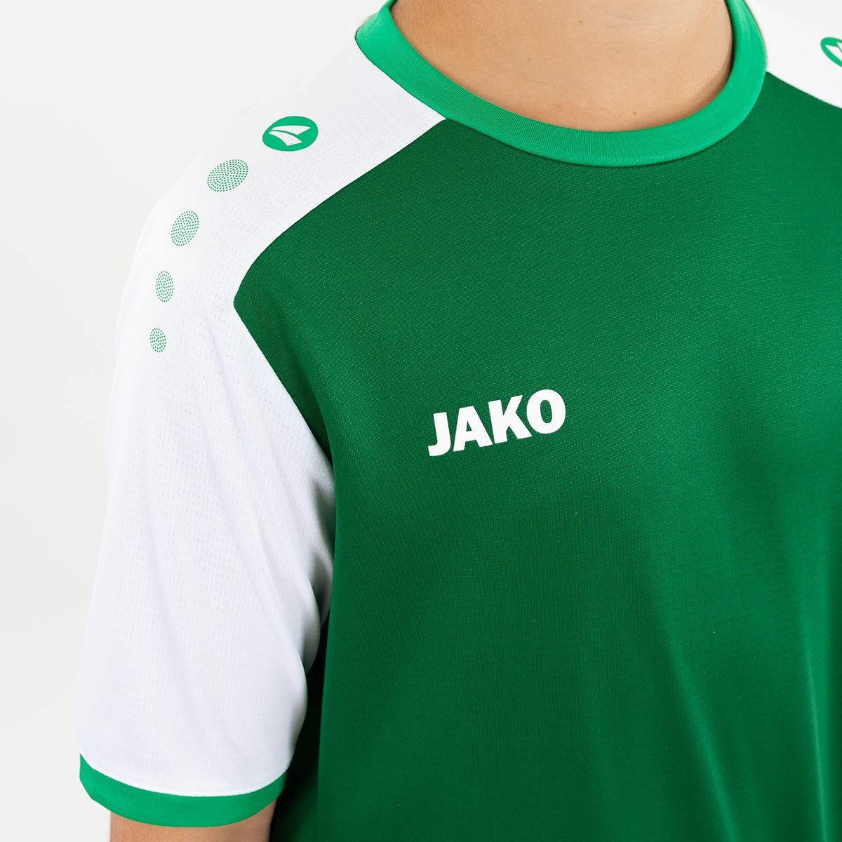 JAKO Trikot Dynamic KA dunkelgrün/weiß/grün