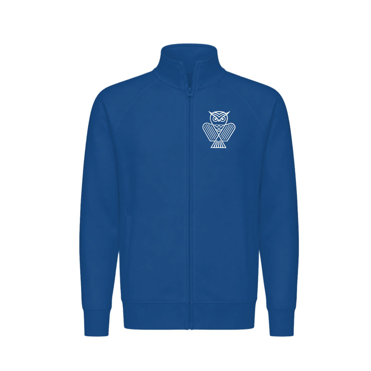 KG Eule Basic Sweatjacke Ulan Roly – Royal Blue – Vorderseite
