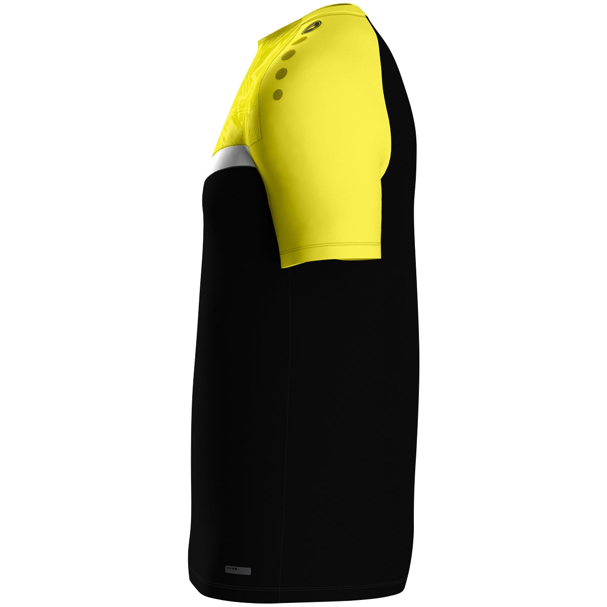 JAKO T-Shirt Iconic 6124 schwarz/soft yellow