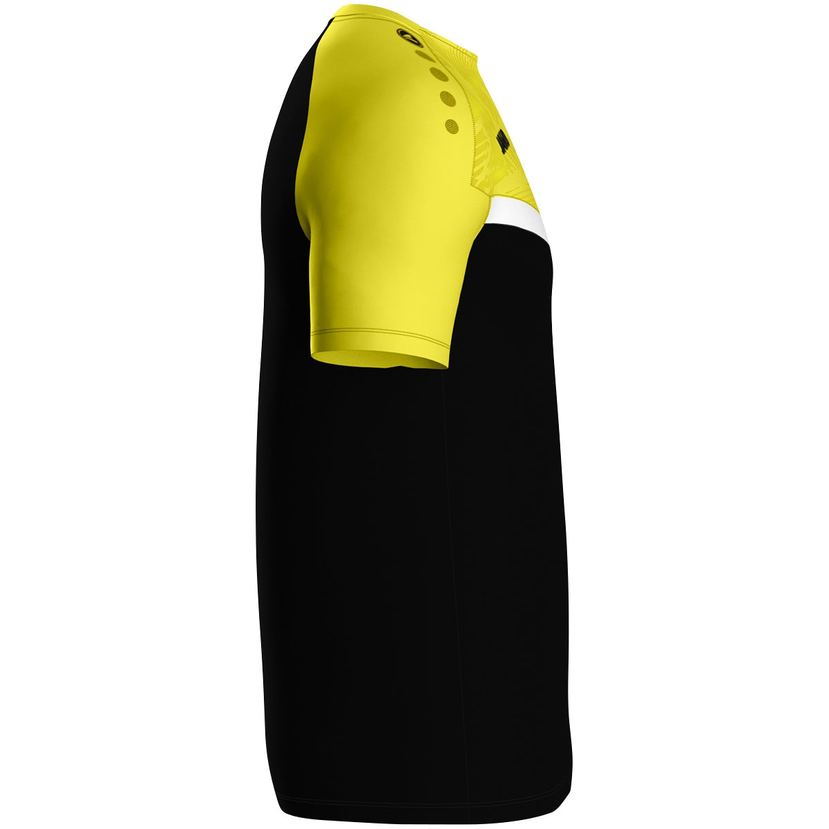 JAKO T-Shirt Iconic 6124 schwarz/soft yellow