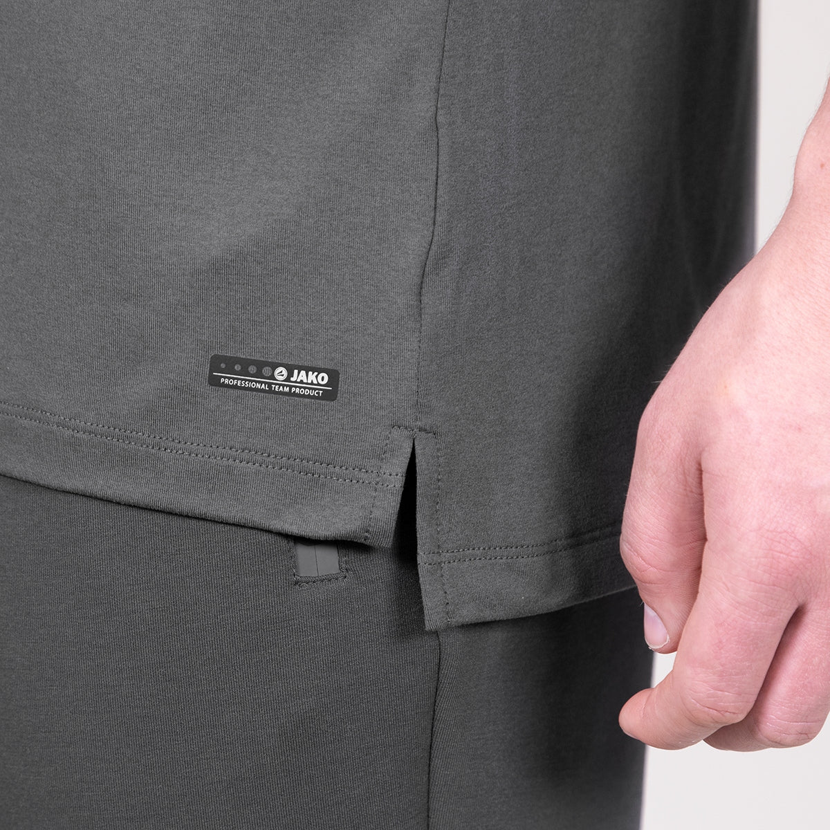 JAKO T-Shirt Pro Casual aschgrau