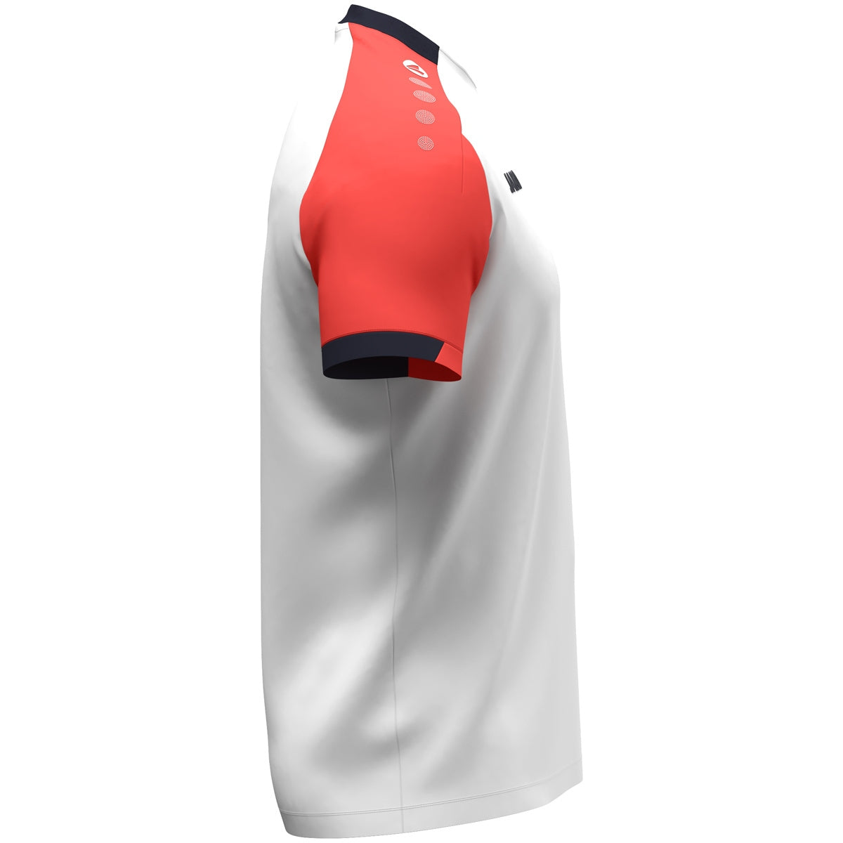 JAKO T-Shirt Dynamic weiß/coral/marine
