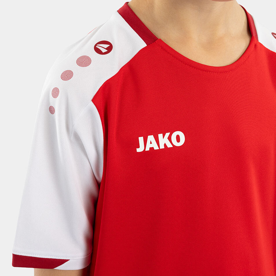 JAKO T-Shirt Dynamic rot/weiß/dunkelrot