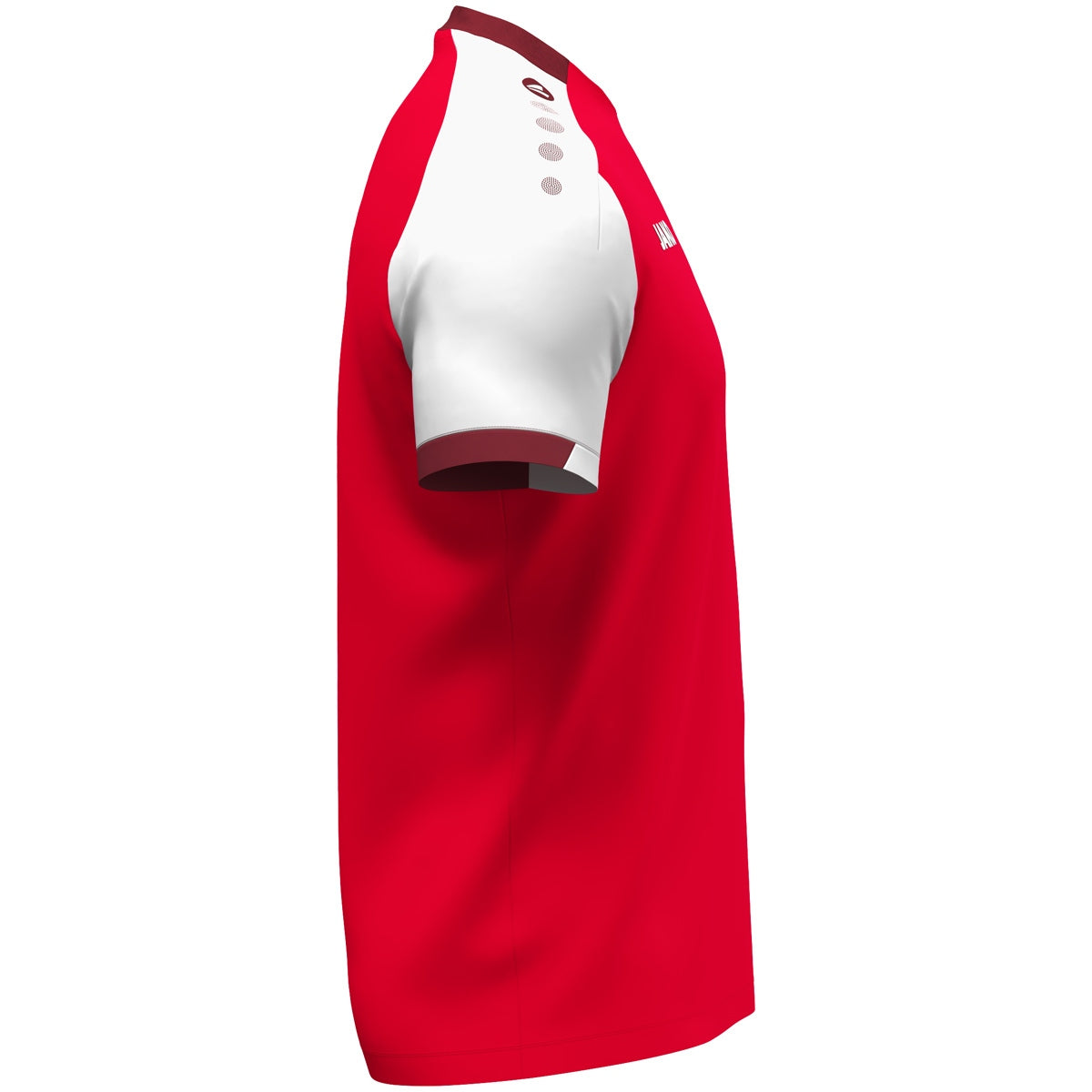 JAKO T-Shirt Dynamic rot/weiß/dunkelrot