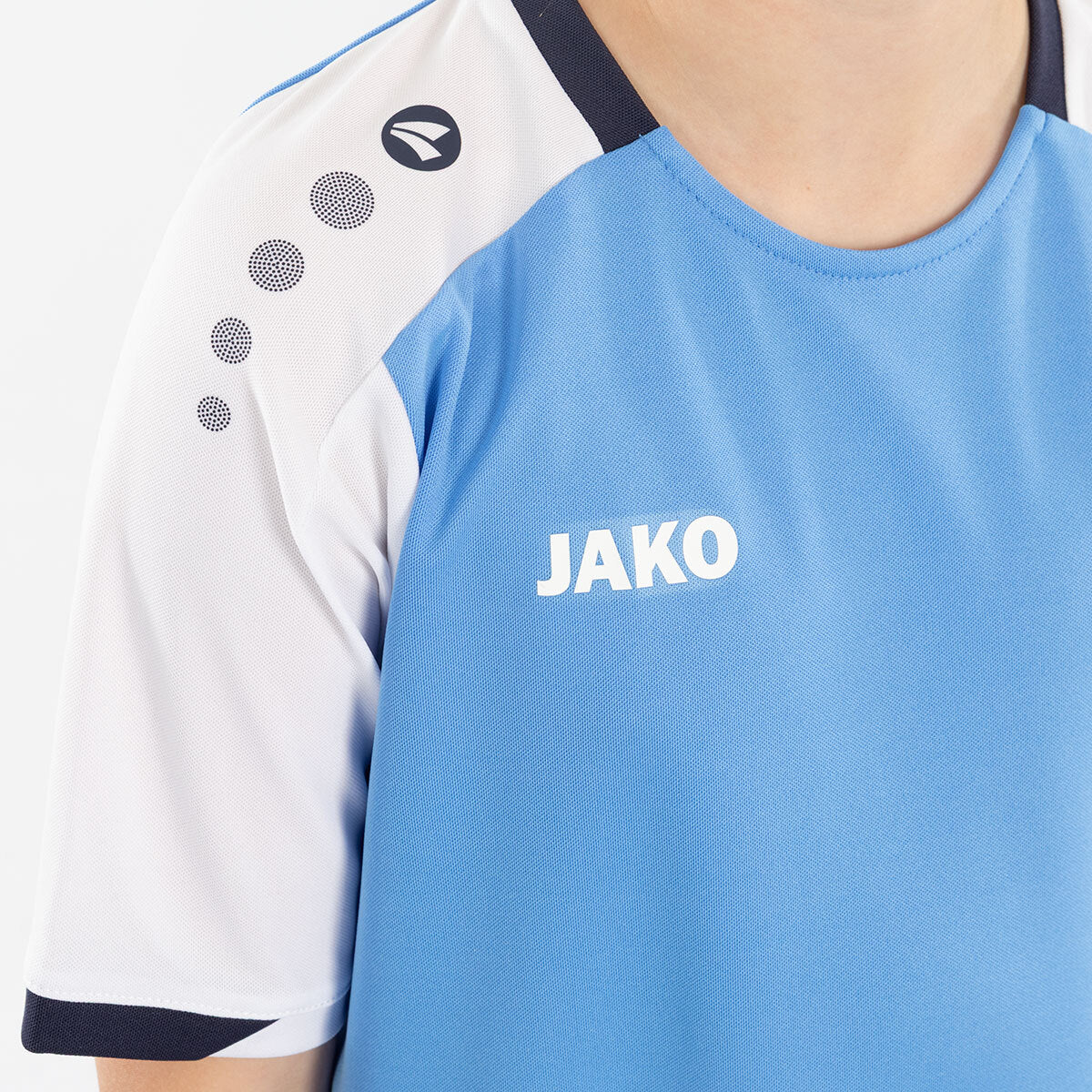 JAKO T-Shirt Dynamic skyblue/weiß/marine