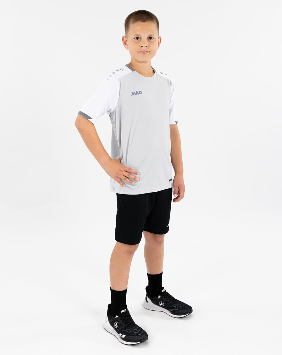 JAKO T-Shirt Dynamic hellgrau/weiß/grau