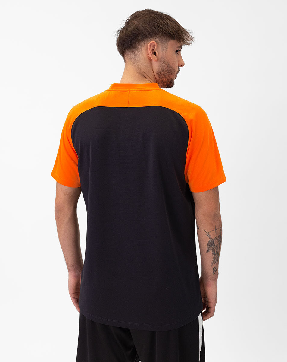 JAKO Polo Iconic 6324 schwarz/neonorange