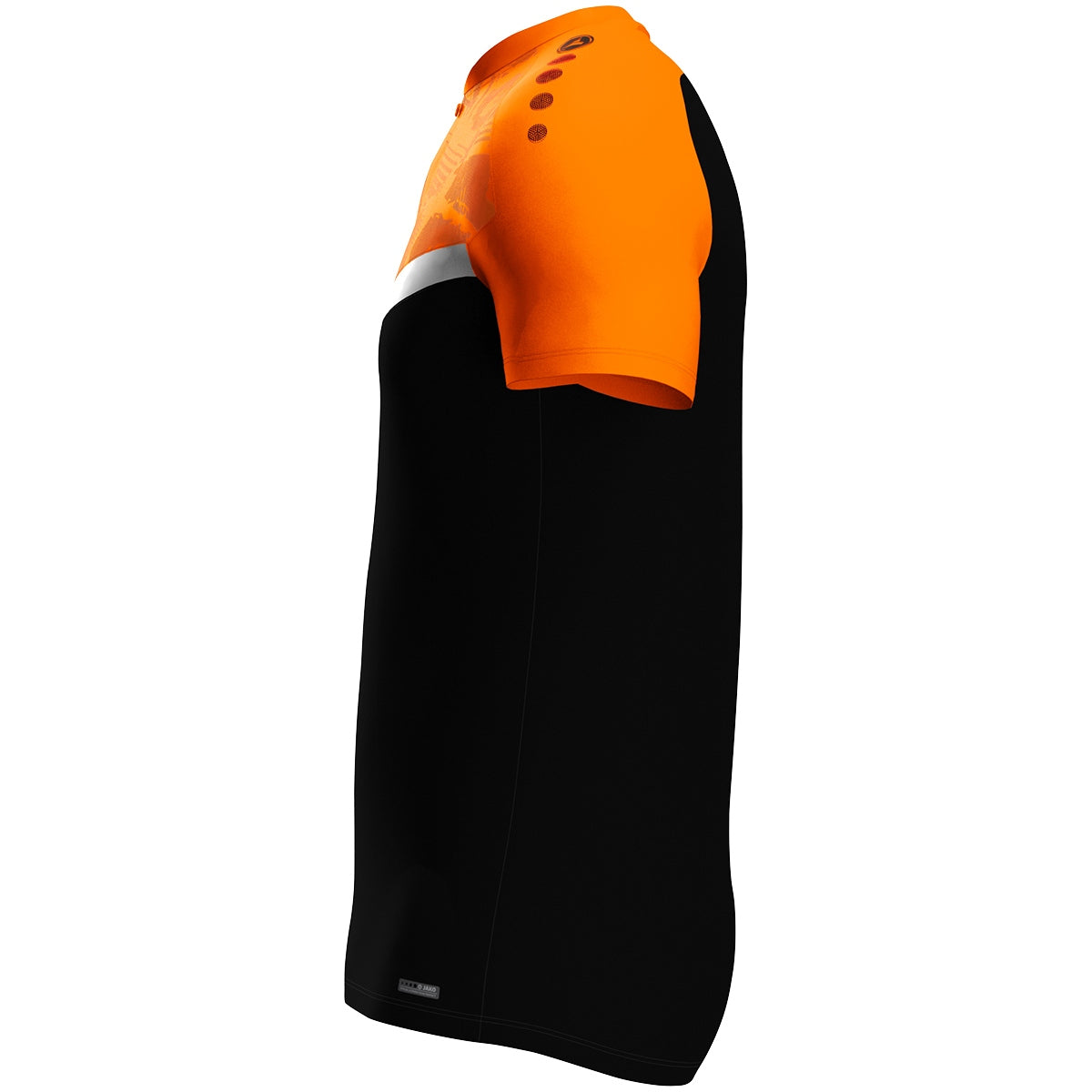 JAKO Polo Iconic 6324 schwarz/neonorange