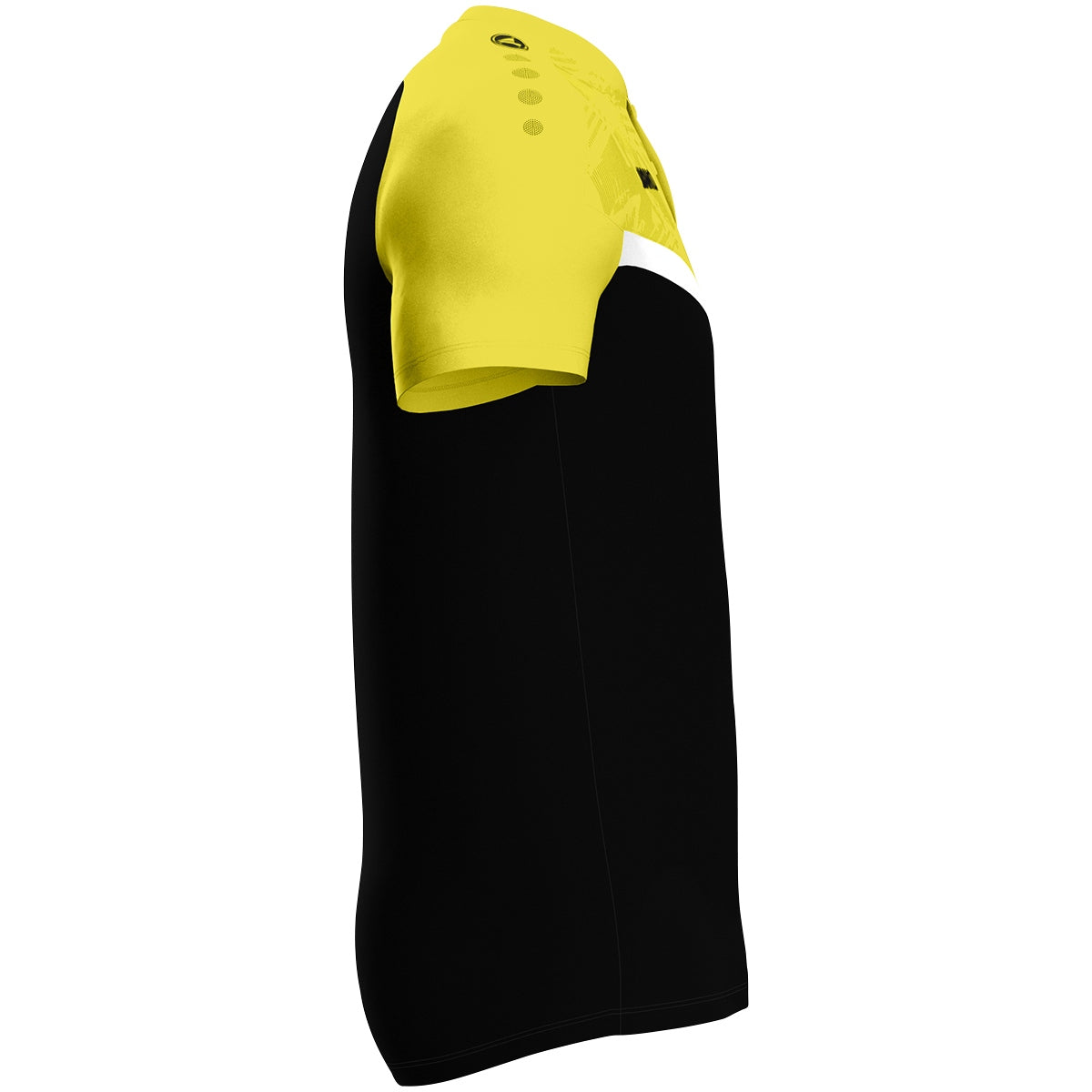 JAKO Polo Iconic 6324 schwarz/soft yellow