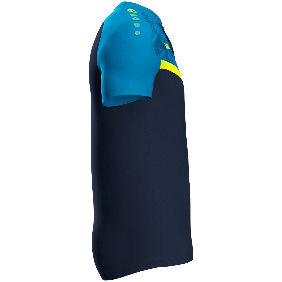 JAKO Polo Iconic 6324 marine/JAKO blau/neongelb