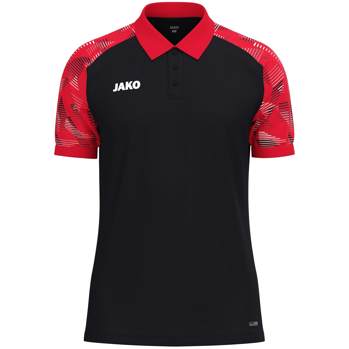JAKO Polo Sonic schwarz/rot