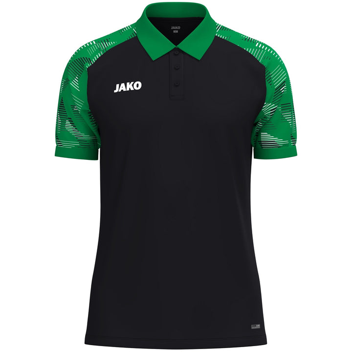 JAKO Polo Sonic schwarz/grün